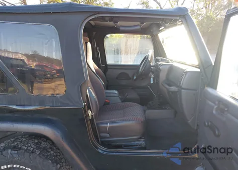 1999 Jeep Wrangler Sport из США, поврежденный, VIN 1J4FY19S2XP496721